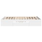 vidaXL Giroletto Bianco 140x200 cm in Legno Multistrato vidaXL Giroletto Bianco 140x200 cm in Legno Multistrato