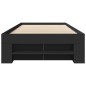 vidaXL Giroletto Nero 100x200 cm in Legno Multistrato vidaXL Giroletto Nero 100x200 cm in Legno Multistrato