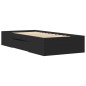 vidaXL Giroletto Nero 100x200 cm in Legno Multistrato vidaXL Giroletto Nero 100x200 cm in Legno Multistrato