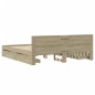 vidaXL Giroletto Testiera Rovere Sonoma 180x200 cm Legno Multistrato vidaXL Giroletto Testiera Rovere Sonoma 180x200 cm Legno Multistrato