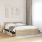 vidaXL Giroletto Testiera Rovere Sonoma 150x200 cm Legno Multistrato
