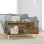 Tavolino da Salotto Rovere Fumo 90x49x45 cm Legno Multistrato Tavolino da Salotto Rovere Fumo 90x49x45 cm Legno Multistrato