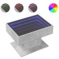 vidaXL Tavolino Salotto con LED Grigio Cemento 70x50x45 cm Multistrato vidaXL Tavolino Salotto con LED Grigio Cemento 70x50x45 cm Multistrato