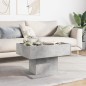 vidaXL Tavolino Salotto con LED Grigio Cemento 70x50x45 cm Multistrato vidaXL Tavolino Salotto con LED Grigio Cemento 70x50x45 cm Multistrato