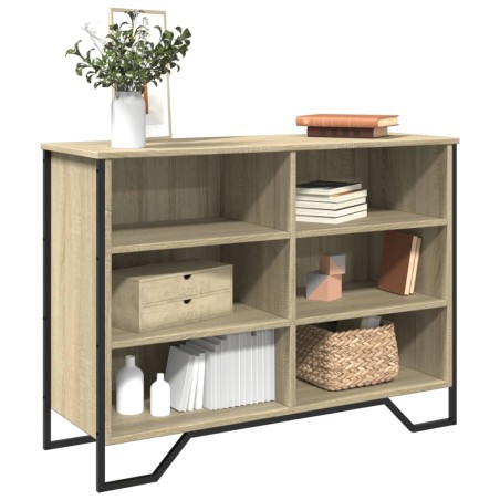 vidaXL Credenza Rovere Sonoma 101x35,5x74,5 cm in Legno Multistrato