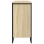 vidaXL Credenza Rovere Sonoma 101x35,5x74,5 cm in Legno Multistrato vidaXL Credenza Rovere Sonoma 101x35,5x74,5 cm in Legno Multistrato