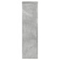 vidaXL Supporti per Piante 2 pz Grigio 17x17x60 cm Legno Multistrato