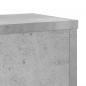 vidaXL Supporti per Piante 2 pz Grigio 17x17x60 cm Legno Multistrato
