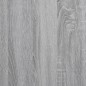 vidaXL Supporto per Piante Grigio Sonoma 33x33x100 cm in Truciolato