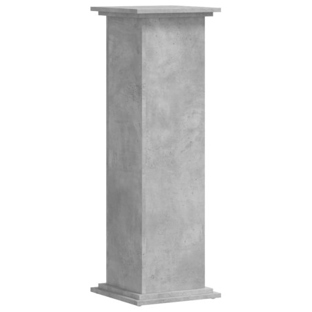 vidaXL Supporto per Piante Grigio 33x33x100 cm in Truciolato