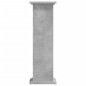 vidaXL Supporto per Piante Grigio 33x33x100 cm in Truciolato vidaXL Supporto per Piante Grigio 33x33x100 cm in Truciolato