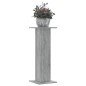 vidaXL Supporti per Piante 2 pz Grigio Sonoma 30x30x80cm in Truciolato vidaXL Supporti per Piante 2 pz Grigio Sonoma 30x30x80cm in Truciolato