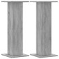 vidaXL Supporti per Piante 2 pz Grigio Sonoma 30x30x80cm in Truciolato vidaXL Supporti per Piante 2 pz Grigio Sonoma 30x30x80cm in Truciolato