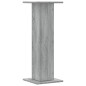 vidaXL Supporti per Piante 2 pz Grigio Sonoma 30x30x80cm in Truciolato vidaXL Supporti per Piante 2 pz Grigio Sonoma 30x30x80cm in Truciolato