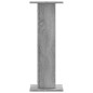vidaXL Supporti per Piante 2 pz Grigio Sonoma 30x30x80cm in Truciolato vidaXL Supporti per Piante 2 pz Grigio Sonoma 30x30x80cm in Truciolato