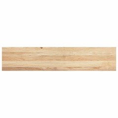 vidaXL Gradini 2 pz 120x25x2 cm in Rovere Massello Non Trattato
