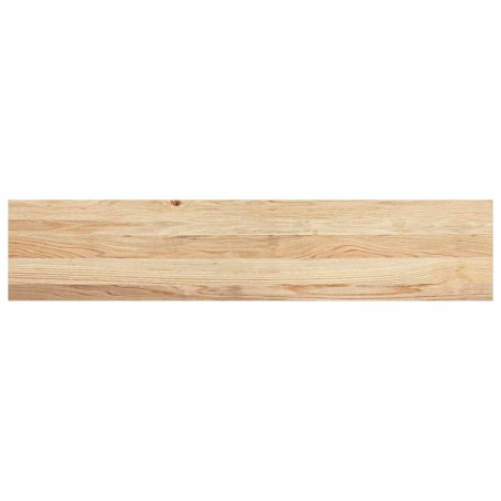 vidaXL Gradini 2 pz 120x25x2 cm in Rovere Massello Non Trattato