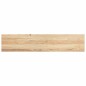 vidaXL Gradini 2 pz 120x25x2 cm in Rovere Massello Non Trattato