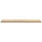 vidaXL Gradini 2 pz 120x25x2 cm in Rovere Massello Non Trattato