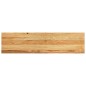 vidaXL Gradini 16 pz Marrone Chiaro 100x30x2 cm Legno Massello Rovere