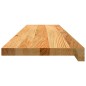 vidaXL Gradini 16 pz Marrone Chiaro 100x30x2 cm Legno Massello Rovere