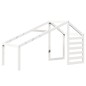 vidaXL Letto a Castello con Tetto Bianco 80x200 cm Legno Massello Pino vidaXL Letto a Castello con Tetto Bianco 80x200 cm Legno Massello Pino