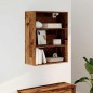 vidaXL Armadietto Pensile Legno Antico 69,5x32,5x90 cm vidaXL Armadietto Pensile Legno Antico 69,5x32,5x90 cm