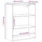 vidaXL Armadietto Pensile Legno Antico 69,5x32,5x90 cm vidaXL Armadietto Pensile Legno Antico 69,5x32,5x90 cm