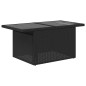 vidaXL Set Divani da Giardino 9 pz con Cuscini Nero in Polyrattan vidaXL Set Divani da Giardino 9 pz con Cuscini Nero in Polyrattan