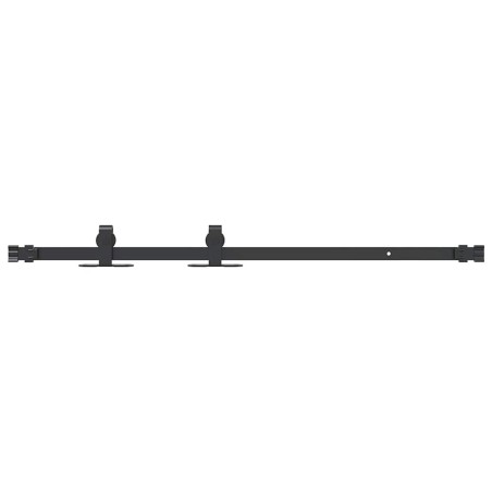 vidaXL Kit Anta Scorrevole per Armadio 91 cm in Acciaio al Carbonio