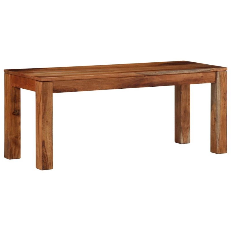 vidaXL Panca 110 cm in Legno Massello di Acacia vidaXL Panca 110 cm in Legno Massello di Acacia