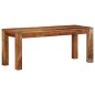 vidaXL Panca 110 cm in Legno Massello di Acacia vidaXL Panca 110 cm in Legno Massello di Acacia