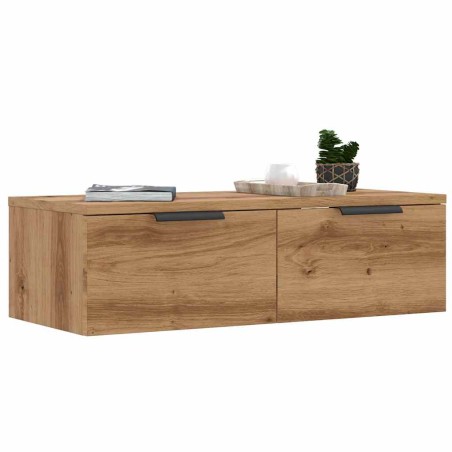 vidaXL Armadietto a Muro Rovere Artigianale 68x30x20 cm in Truciolato