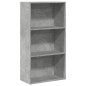vidaXL Libreria Grigio Cemento 60x30x114 cm in Legno Multistrato vidaXL Libreria Grigio Cemento 60x30x114 cm in Legno Multistrato