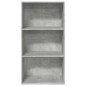 vidaXL Libreria Grigio Cemento 60x30x114 cm in Legno Multistrato vidaXL Libreria Grigio Cemento 60x30x114 cm in Legno Multistrato