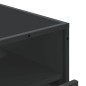 vidaXL Cassettiera Nera 70x41x83,5 cm in Legno Multistrato vidaXL Cassettiera Nera 70x41x83,5 cm in Legno Multistrato