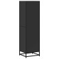 vidaXL Libreria Nera 40x35x139 cm in Legno Multistrato