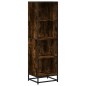 vidaXL Libreria Rovere Fumo 40x35x139 cm in Truciolato