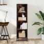 vidaXL Libreria Rovere Fumo 40x35x139 cm in Truciolato