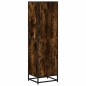 vidaXL Libreria Rovere Fumo 40x35x139 cm in Truciolato