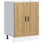 vidaXL Base da Cucina Porto Rovere Artigianale Legno Multistrato vidaXL Base da Cucina Porto Rovere Artigianale Legno Multistrato