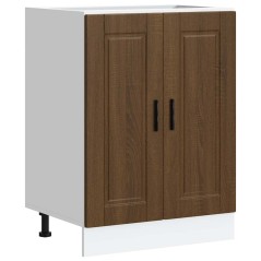 vidaXL Base da Cucina Porto Rovere Marrone in Legno Multistrato