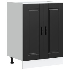 vidaXL Base da Cucina Porto Nero in Legno Multistrato