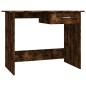 Scrivania Rovere Fumo 100x50x76 cm in Legno Multistrato Scrivania Rovere Fumo 100x50x76 cm in Legno Multistrato