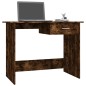Scrivania Rovere Fumo 100x50x76 cm in Legno Multistrato Scrivania Rovere Fumo 100x50x76 cm in Legno Multistrato