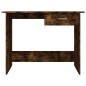 Scrivania Rovere Fumo 100x50x76 cm in Legno Multistrato Scrivania Rovere Fumo 100x50x76 cm in Legno Multistrato