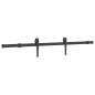 vidaXL Porta Scorrevole con Set Hardware 85x210 cm Legno Massello Pino