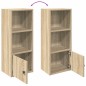 vidaXL Libreria Rovere Sonoma 31x24x77 cm in Legno Multistrato vidaXL Libreria Rovere Sonoma 31x24x77 cm in Legno Multistrato