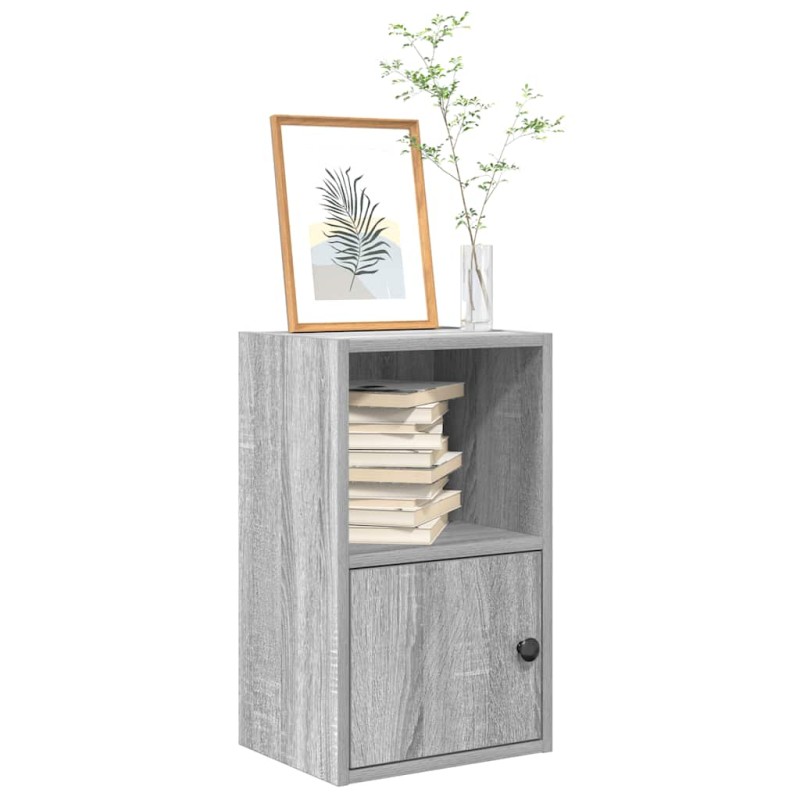 vidaXL Libreria Grigio Sonoma 31x24x52 cm in Legno Multistrato vidaXL Libreria Grigio Sonoma 31x24x52 cm in Legno Multistrato