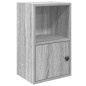 vidaXL Libreria Grigio Sonoma 31x24x52 cm in Legno Multistrato vidaXL Libreria Grigio Sonoma 31x24x52 cm in Legno Multistrato